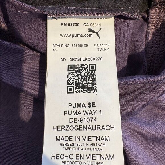 Puma Cloudspun Colorblock Striped Crewneck Sweatshirt Men's Size Small NWT! - Picture 5 of 6